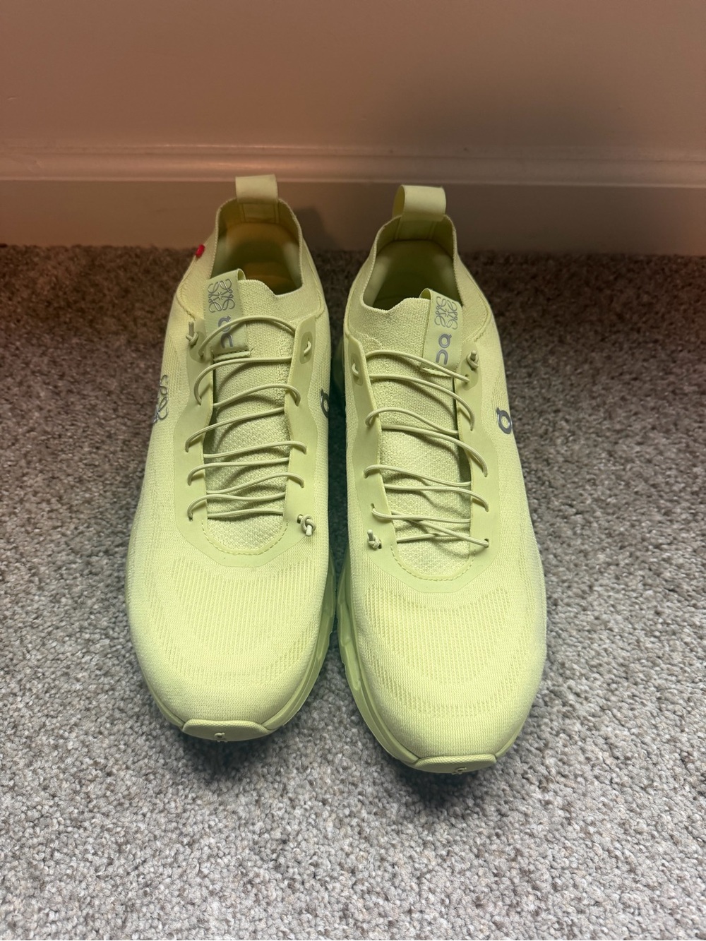 On Running Men's Cloud tilt Loewe Collab Running Sneakers - Lemon Yellow